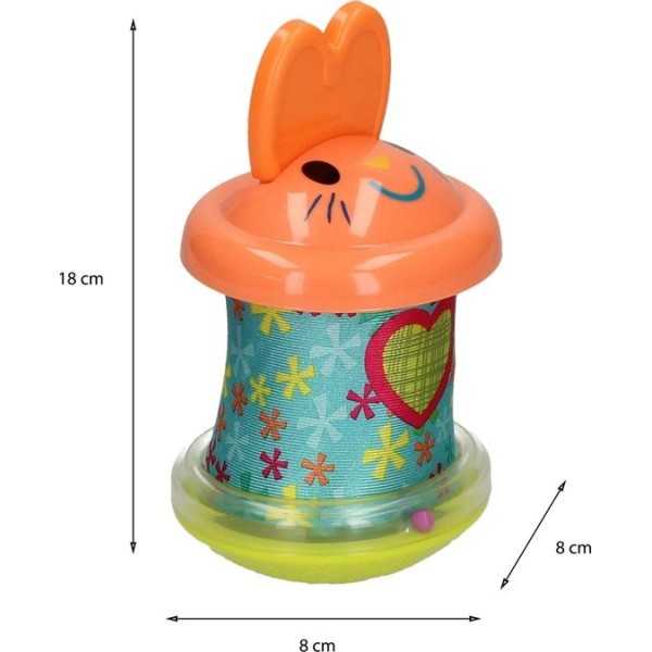 Playskool Wiebel Konijn-Kat of Lieveheersbeestje voor Babys vanaf 3 Maanden - 1